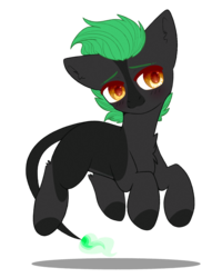 Size: 2000x2500 | Tagged: safe, artist:etoz, oc, oc only, oc:charles mc kew, pony, blushing, colt, happy, high res, jumping, male, simple background, smiling, solo, transparent background