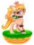 Size: 1024x1365 | Tagged: safe, artist:mimijuliane, dracony, hybrid, pony, bowsette, dirt cube, female, new super mario bros. u deluxe, obtrusive watermark, ponified, simple background, solo, super crown, toadette, transparent background, watermark
