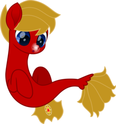 Size: 5000x5369 | Tagged: safe, artist:pilot231, oc, oc only, oc:max mustang, earth pony, pony, seapony (g4), absurd resolution, male, movie accurate, simple background, snow tip nose, solo, speechless, stallion, transparent background