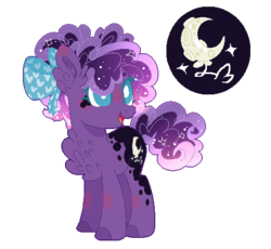 Size: 487x448 | Tagged: safe, artist:6-fingers-lover, oc, oc only, oc:lunar cake, earth pony, pony, female, magical lesbian spawn, mare, offspring, parent:pinkie pie, parent:princess luna, parents:lunapie, simple background, solo, transparent background