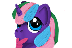 Size: 768x516 | Tagged: safe, artist:artistathefilly, oc, oc only, alicorn, pony, alicorn oc, female, filly, solo