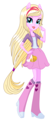 Size: 1244x2826 | Tagged: safe, artist:rosesweety, equestria girls, g4, boots, clothes, equestria girls-ified, female, regal academy, rose cinderella, shoes, simple background, solo, transparent background, vector