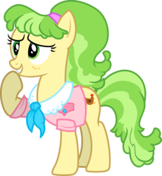 Size: 3000x3256 | Tagged: safe, artist:jeatz-axl, chickadee, ms. peachbottom, earth pony, pony, g4, female, high res, mare, simple background, solo, transparent background, vector