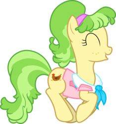 Size: 3000x3204 | Tagged: safe, artist:jeatz-axl, chickadee, ms. peachbottom, earth pony, pony, g4, female, high res, jumping, mare, simple background, solo, transparent background, vector