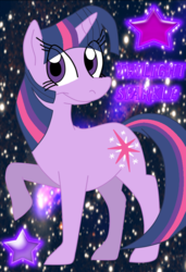 Size: 591x864 | Tagged: safe, artist:skunkynoid, twilight sparkle, pony, unicorn, g4, female, mare, solo, unicorn twilight