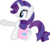 Size: 8000x6761 | Tagged: safe, artist:pilot231, rarity, pony, filli vanilli, g4, my little pony: friendship is magic, absurd resolution, cute, eyeshadow, female, happy, makeup, outstretched hoof, raribetes, saddle bag, simple background, solo, squatting, transparent background, vector