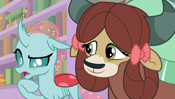 Size: 1280x720 | Tagged: safe, screencap, ocellus, yona, g4, my little pony: friendship is magic, what lies beneath