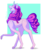 Size: 677x834 | Tagged: safe, artist:panatee, oc, oc only, pony, unicorn, female, magical lesbian spawn, mare, offspring, parent:pinkie pie, parent:rarity, parents:raripie, simple background, solo, transparent background