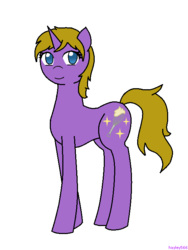 Size: 540x720 | Tagged: safe, artist:hayley566, oc, oc only, oc:hay meadow, pony, unicorn, female, mare, simple background, solo, transparent background