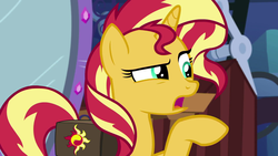 Size: 1920x1080 | Tagged: safe, screencap, sunset shimmer, pony, unicorn, equestria girls, equestria girls specials, g4, my little pony equestria girls: mirror magic, female, solo