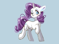 Size: 1600x1200 | Tagged: safe, artist:royal, rarity, pony, unicorn, g4, female, mare, simple background, solo