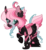 Size: 2469x2686 | Tagged: safe, artist:vintage-owll, oc, oc only, oc:ivy love, changepony, hybrid, female, high res, interspecies offspring, magical lesbian spawn, offspring, parent:oc:fluffle puff, parent:queen chrysalis, parents:canon x oc, parents:chrysipuff, simple background, solo, transparent background