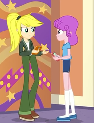 Size: 375x491 | Tagged: safe, screencap, ash ball, violet bluff, equestria girls, equestria girls specials, g4, my little pony equestria girls: better together, my little pony equestria girls: rollercoaster of friendship, background human, cropped, female