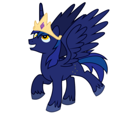 Size: 779x703 | Tagged: safe, anonymous artist, edit, oc, oc only, oc:shooting star, alicorn, pony, alicorn oc, male, princess, simple background, solo, stallion, transparent background