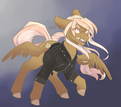 Size: 1280x1136 | Tagged: safe, artist:mint-and-love, oc, oc:softboi, pegasus, pony, clothes, jacket, leather jacket