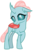 Size: 2100x3200 | Tagged: safe, alternate version, artist:cheezedoodle96, ocellus, changedling, changeling, g4, school daze, .svg available, crossed legs, cute, cute little fangs, cuteling, diaocelles, fangs, female, high res, looking at you, shy, simple background, smiling, solo, svg, transparent background, vector