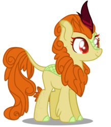 Size: 804x924 | Tagged: safe, artist:eclispeluna, oc, oc only, kirin, g4, sounds of silence, base used, female, simple background, solo, transparent background