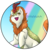 Size: 1243x1258 | Tagged: safe, artist:kuroleopard, autumn blaze, kirin, g4, my little pony: friendship is magic, season 8, sounds of silence, bubble, female, signature, solo