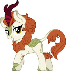 Size: 5235x5671 | Tagged: safe, artist:jhayarr23, autumn blaze, kirin, g4, sounds of silence, absurd resolution, female, simple background, solo, transparent background, vector