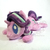 Size: 1000x1000 | Tagged: safe, artist:appledew, starlight glimmer, pony, unicorn, g4, beanie (plushie), female, horn, irl, mare, photo, plushie, prone, solo