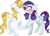 Size: 1914x1387 | Tagged: safe, artist:gallantserver, prince blueblood, rarity, g4, alternate cutie mark, alternate design, blushing, concave belly, female, headcanon, male, ship:rariblood, shipping, signature, simple background, straight, theory, transparent background