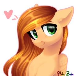 Size: 2772x2766 | Tagged: safe, artist:nika-rain, oc, oc only, pony, heart, high res, simple background, solo, transparent background
