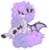 Size: 882x898 | Tagged: safe, artist:mintoria, oc, oc only, oc:paris, bat pony, pony, female, mare, simple background, solo, transparent background