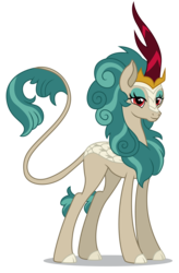 Size: 5000x7634 | Tagged: safe, artist:dragonchaser123, rain shine, kirin, g4, sounds of silence, absurd resolution, cloven hooves, female, leonine tail, simple background, solo, transparent background, vector