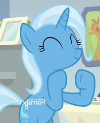 Size: 792x980 | Tagged: safe, edit, screencap, trixie, pony, unicorn, g4, road to friendship, discovery family logo, eyes closed, female, mare, mirrored, solo