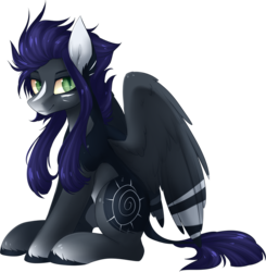 Size: 900x920 | Tagged: safe, artist:scarlet-spectrum, oc, oc only, oc:kama, pegasus, pony, art trade, digital art, leonine tail, looking at you, male, simple background, sitting, smiling, solo, stallion, transparent background