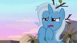 Size: 1280x720 | Tagged: safe, screencap, trixie, pony, unicorn, g4, road to friendship, female, mare, solo