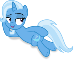 Size: 3581x2916 | Tagged: safe, artist:frownfactory, trixie, pony, unicorn, g4, road to friendship, .svg available, cheek squish, cutie mark, draw me like one of your french girls, female, high res, horn, lidded eyes, looking back, lying down, mare, prone, raised eyebrow, seductive, seductive look, seductive pose, simple background, solo, squishy cheeks, stupid sexy trixie, svg, transparent background, vector