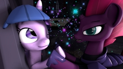 Size: 1920x1080 | Tagged: artist needed, safe, tempest shadow, twilight sparkle, g4, 3d, source filmmaker
