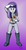 Size: 1146x2246 | Tagged: safe, artist:jbwarner86, maud pie, equestria girls, g4, commission, crossover, dino charge, female, graphite ranger, kyoryu gray, kyoryuger, power rangers, power rangers dino charge, purple background, saban, simple background, super sentai, zyuden sentai kyoryuger