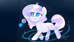 Size: 1920x1080 | Tagged: safe, artist:lynchristina, oc, oc only, oc:silver swirls, pony, solo