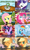 Size: 1200x2000 | Tagged: safe, artist:wolfy987, applejack, fluttershy, pinkie pie, rainbow dash, rarity, twilight sparkle, pony, ask pun, g4, ask, cereal, derp, food, fruit loops, mane six, tongue out