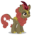 Size: 4553x5021 | Tagged: safe, artist:dragonchaser123, maple brown, kirin, g4, sounds of silence, absurd resolution, background kirin, cloven hooves, female, lidded eyes, simple background, solo, transparent background, vector