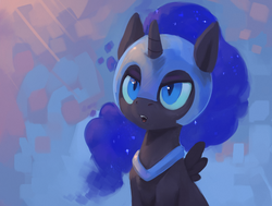 Size: 1100x830 | Tagged: safe, artist:rodrigues404, nightmare moon, pony, g4, cute, female, filly, nightmare woon