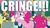 Size: 1280x720 | Tagged: safe, edit, edited screencap, editor:useraccount, screencap, bon bon, comet tail, pinkie pie, sweetie drops, g4, my little pony: friendship is magic, secrets and pies, bloodshot eyes, cringing, excessive exclamation marks, faic, funny, gritted teeth, image macro, meme, messy mane, reaction image, teary eyes