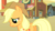 Size: 697x396 | Tagged: safe, screencap, applejack, earth pony, pony, g4, over a barrel, butt, cropped, female, freckles, mare, plot, sad, solo, unhapplejack