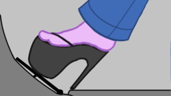Size: 1680x943 | Tagged: safe, edit, sci-twi, twilight sparkle, equestria girls, g4, clothes, cropped, driving, female, high heels, legs, pedal, pictures of legs, platform heels, platform shoes, shoes, solo