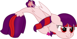 Size: 14778x7555 | Tagged: safe, artist:cirillaq, oc, oc only, oc:cherry tart, pony, seapony (g4), absurd resolution, commission, female, seaponified, simple background, solo, species swap, transparent background, vector