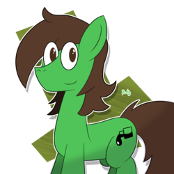 Size: 2000x2000 | Tagged: safe, artist:b-cacto, oc, oc only, oc:chrisgotjar, pony, high res, looking at you, simple background, solo, transparent background