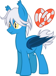 Size: 2212x2974 | Tagged: safe, artist:duskthebatpack, oc, oc only, oc:mazu, bat pony, pony, bat wings, ear fluff, folded wings, high res, male, simple background, smiling, solo, stallion, standing, transparent background, vector