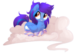 Size: 1090x783 | Tagged: safe, artist:xsidera, oc, oc only, oc:angley, pegasus, pony, clothes, cloud, simple background, socks, solo, striped socks, transparent background