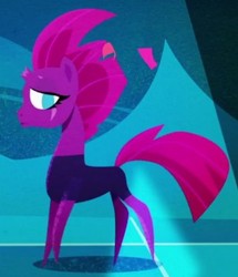 Size: 434x504 | Tagged: safe, screencap, tempest shadow, pony, unicorn, g4, my little pony: the movie, broken horn, cropped, eye scar, female, horn, mare, pointy ponies, scar, scar on the wrong side, solo