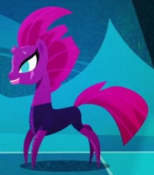Size: 431x490 | Tagged: safe, screencap, tempest shadow, pony, unicorn, g4, my little pony: the movie, broken horn, cropped, eye scar, female, horn, mare, pointy ponies, scar, scar on the wrong side, solo