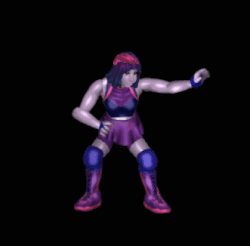 Size: 331x326 | Tagged: safe, twilight sparkle, human, g4, boots, clothes, fire pro wrestling world, gif, non-animated gif, shoes, skirt, wrestler