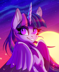Size: 3203x3870 | Tagged: safe, artist:plaguedogs123, twilight sparkle, alicorn, pony, g4, female, high res, looking at you, mare, solo, twilight sparkle (alicorn)