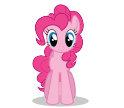 Size: 784x688 | Tagged: safe, artist:sunbusting, pinkie pie, earth pony, pony, g4, animated, female, rotating, simple background, spinning